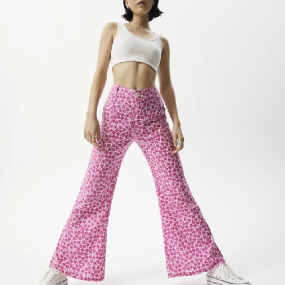 Afends Pink Floral Women's Pants